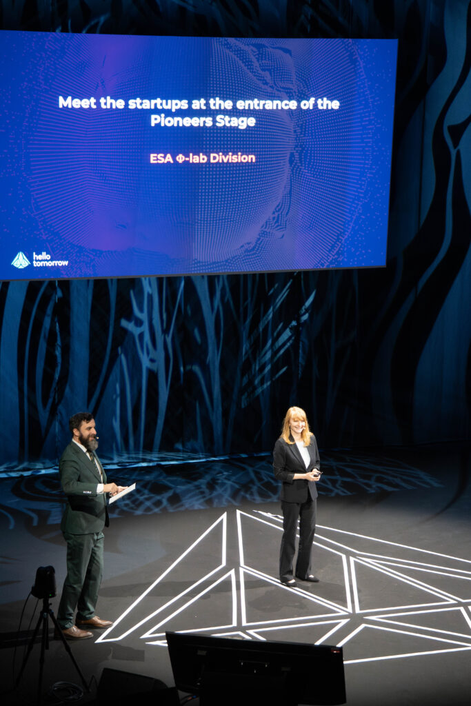 Jessie Abbate presents Project EpiWise at the Deep Tech Global Summit in Paris